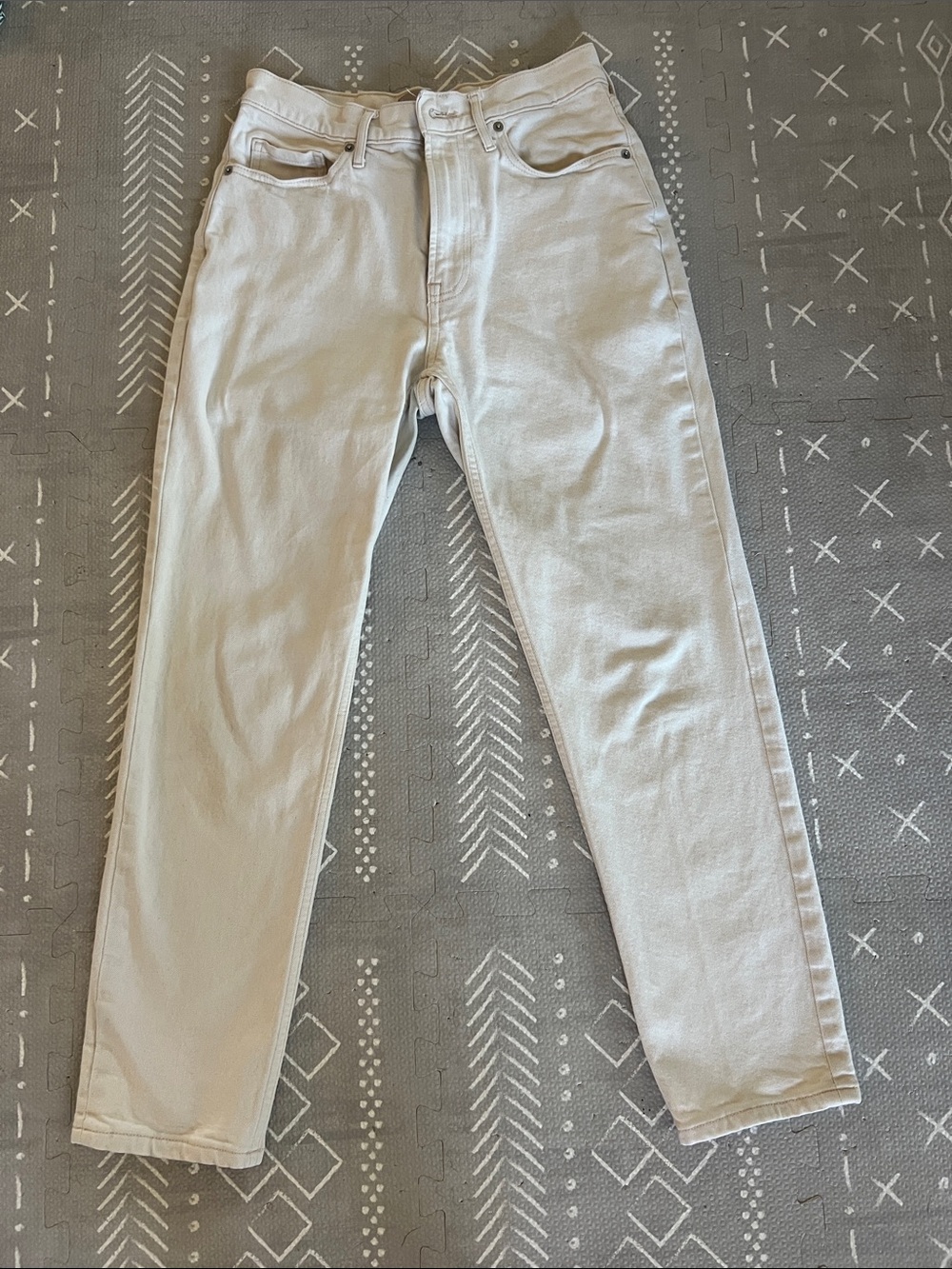 Everlane- Original Cheeky Jean- Ecru size 27